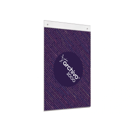 Archivo 2000 Expositor Mural Din A4 Vertical 210x325 mm Cristal Transparente