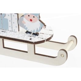 Decoracion Navidad Fantasia DKD Home Decor Azul Gris 11 x 5.5 x 12.5 cm (12 Unidades)