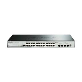 D - link Switch Gestionado L3 DGS-1510-52XMP, 48 Puertos Gigabit Ethernet + 4 Puertos SFP+, Soporte 10G