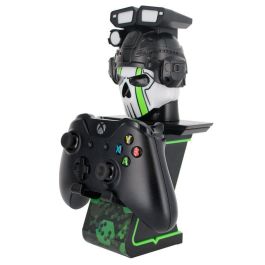 Cable Guy Ikon Soporte Sujeción Figura Call of Duty 20cm para Mandos PS5/Xbox y Auriculares, con Carga USB