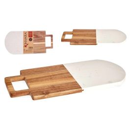 Tabla de cortar madera y mármol blanco Kinvara 18x38 cm (8 Unidades) Precio: 77.50000027. SKU: S3610184