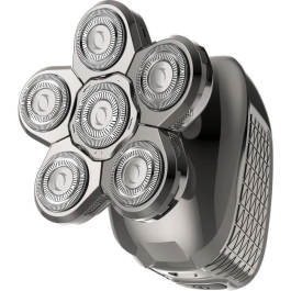 Jean Louis David JLD 360 XTREME HEAD SHAVER Maquinilla de Afeitar, 6 Cabezales Giratorios, 60 Min de Duración de la Batería