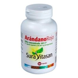 SURA VITASAN Arandano Rojo 60Cap. para Infecciones Urinarias y Prevencion Precio: 26.4999999. SKU: B1K6FGLR2P