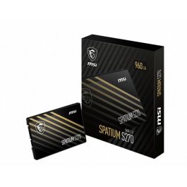 MSI Spatium S270 SSD 240GB, Disco de Estado Sólido Interno 2.5" SATA III 3D NAND para PC y Portátil, 400 MB/s Escritura Precio: 30.59000032. SKU: B1H56A4SBP