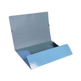 Carpeta Liderpapel Gomas Folio 3 Solapas Carton Plastificado Colores Pasteles Surtidos