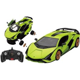 Turbo Challenge TUR1731254607463 Kit Montaje Coche Teledirigido Lamborghini Sian Verde 1:18 Turbo Challenge TUR1731254607463 Kit Montaje Coche Teledirigido Lamborghini Sian Verde 1:18