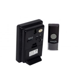 Chacon Timbre Inalámbrico para puerta, fácil de instalar, con amplio alcance de 80 metros y 32 melodías seleccionables. Chacon Timbre Inalámbrico para puerta, fácil de instalar, con amplio alcance de 80 metros y 32 melodías seleccionables.
