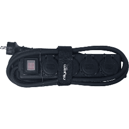 ALGAMLIGHT Regleta estanca 4 vías con interruptor, IP44, 2 m, uso exterior Precio: 14.49999991. SKU: B1F8ZQNG6S