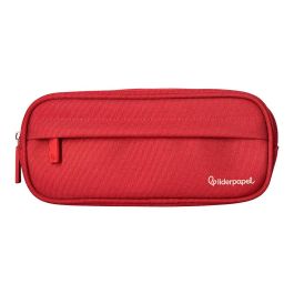 Estuche Portatodo Liderpapel Classic Ovalado 2 Cremalleras Con Bolsillo Delantero 210x90 mm Rojo Precio: 5.59000035. SKU: B1EG7MZBMF