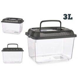 Pecera Mediana Mascow 24x17 cm Antracita, 3L, Plástico (12 Unidades) Precio: 68.4999997. SKU: B1DFV5FJC4