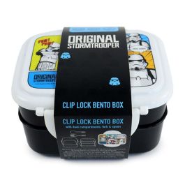 Puckator Sandwichera y Cubiertos Stormtrooper Star Wars