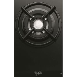 WHIRLPOOL AKT404NB Cocina de gas - 3 chimeneas - 6350W - L59 x P51cm - Revestimiento de vidrio templado - Negro WHIRLPOOL AKT404NB Cocina de gas - 3 chimeneas - 6350W - L59 x P51cm - Revestimiento de vidrio templado - Negro