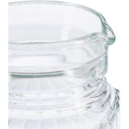 La Mediterran - Jarra de Vidrio Transparente con Tapa 1.8 L (12 Unidades)