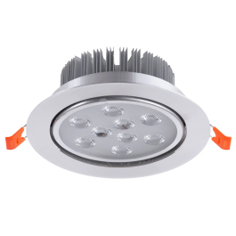 Foco Downlight LED 9W 900Lm 4200ºK Circular 40.000H [HO-LEDDOWN-9W-W]