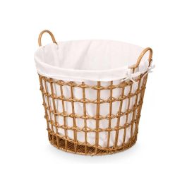 Cesto Redondo Asas Bajo Natural Kipit 47X41CM (6 Unidades) Cesto Redondo Asas Bajo Natural Kipit 47X41CM (6 Unidades)