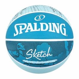 Balón de Baloncesto Spalding Sketch Dribble Azul Caucho (Talla 7) Precio: 41.1353155334. SKU: B1D5AZQPJX