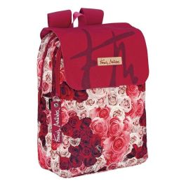 PERONA Mochila Rosas 42cm, con 2 Compartimentos y Bolsillo Frontal, adaptable a Carrito Porta-Mochilas Precio: 21.49999995. SKU: B1E2AC9EYS