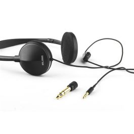 Elbe Auriculares Diadema AU-889-TV Especiales TV Cable 5 Metros con Regulador de Volumen