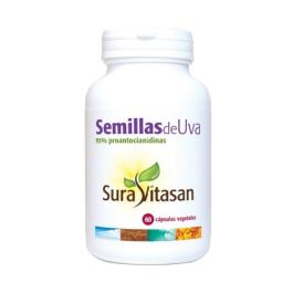SURA VITASAN Semillas de Uva OPC con Mirtilo y Piel de Uva 80% Proantocianidinas 60 Cápsulas Precio: 36.4999998. SKU: B1749LJW5P