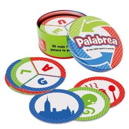 Juego palabrea. ¡un clásico entre los juegos de palabras! contiene 60 cartas.