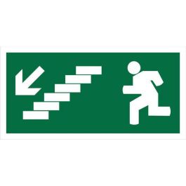GO 200x100 DOWN LEFT STAIR SIGN Precio: 5.50000055. SKU: B19VG3R75M