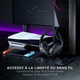 Auriculares inalámbricos para juegos - TURTLE BEACH - Stealth 500 PC - Negro Auriculares inalámbricos para juegos - TURTLE BEACH - Stealth 500 PC - Negro