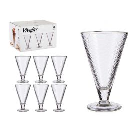 Copa Helado Vidrio Alta 340 Ml Vivalto 10X16CM (24 Unidades)