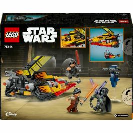 LEGO 75414 Star Wars Snowspeeder en Llamas - Juguete de construcción para niños de 7 años