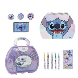 Cerdá Set Papelería Coloreable Maletín Stitch 23.0 x 20.0 x 4.0 cm para Niños (2-8 años)