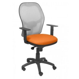 Silla Piqueras Y Crespo Jorquera Brazos Regulables Mecanismo Sincro Con Regulador De Tension Respaldo De Malla Gris Y Asiento Tapizado Bali Naranja Precio: 319.50000027. SKU: S5702801