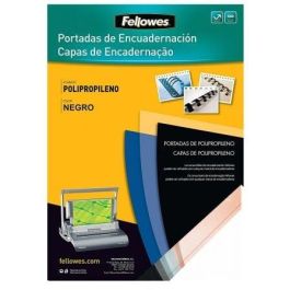 Tapa De Encuadernacion Fellowes Din A4 Polipropileno Negro 500 Micras Pack De 100 Unidades Precio: 21.78999944. SKU: S8407285