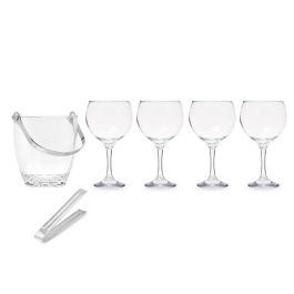 Set Cubitera 4 Copas Gin Tonic Vivalto 36X21CM (2 Unidades) Set Cubitera 4 Copas Gin Tonic Vivalto 36X21CM (2 Unidades)