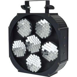 Algamlight Bola De Espejos Motorizada Efecto Profesional 9 Canales DMX Detección Música Automático 20W 2.9kg 320x320x110mm