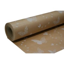 Rollo de papel de regalo mariposas blancas 70 cm x 50 m Precio: 29.49999965. SKU: B1K68HR6XP