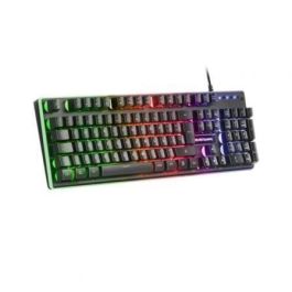 Mars Gaming Kit Teclado + Ratón MCPXBES RGB Negro con Alfombrilla XXL - Compatible PC y Consolas