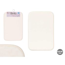 Alfombra de Baño Viscoelástica Blanco Berilo 60x40 cm (12 Unidades) Precio: 36.49999969. SKU: B1HPDZ734A