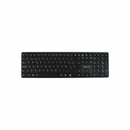 Teclado Bluetooth V7 KW550 BT Negro Qwerty Español Teclado Bluetooth V7 KW550 BT Negro Qwerty Español