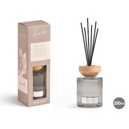 Mikado Redondo 200 ml Red Fruits - Vidrio, Aceite Aromático, 7x24x7 cm - Acorde (8 Unidades) Precio: 45.8900002. SKU: B12AXZ9NLP