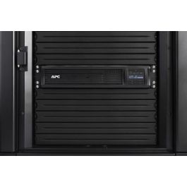 APC SMT1500RMI2UC Sistema de Alimentación Ininterrumpida (UPS) Línea Interactiva 1,5 kVA 1000 W 4 Salidas AC Montaje en Rack 2U Negro