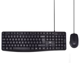 Teclado Ewent Negro QWERTY Precio: 16.50000044. SKU: B1963B4BTL