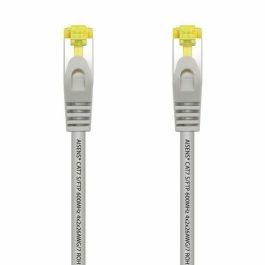 AISENS - CABLE DE RED LATIGUILLO RJ45 LSZH CAT.7 600 MHZ S/FTP PIMF AWG26, GRIS, 5.0M