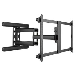 Vivolink Soporte de pared Pro para pantallas grandes, brazo inclinable y giratorio, 70 kg, VESA 800x400, negro brillante