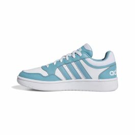 Zapatillas Deportivas Mujer Adidas Hoops 3.0 Azul Blanco