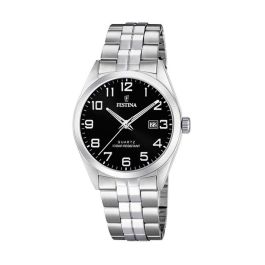 Reloj Hombre Festina F20437/4 Negro Plateado (Ø 40 mm) Precio: 115.49999945. SKU: B1CF9T7B65