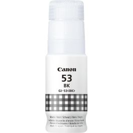 Canon GI-53Bk Botella de Tinta Negra 60 ml ChromaLife100 para PIXMA G650 G550