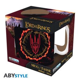 ABYstyle Taza El Señor de los Anillos: Sauron de Cerámica, 460 ml. Licencia Oficial Lord of the Rings para Fans y Coleccionistas
