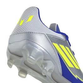 Botas de Fútbol para Niños Adidas F50 League Mg Messi Plateado