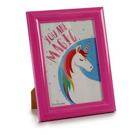 Giftdecor Portafoto Unicornio para fotos de 13x18 cm, Marco de Plástico, Vidrio y MDF, Modelo Surtido (24 Unidades)