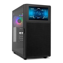 NOX NXHUMMERBIOS Caja Semitorre ATX Negra ARGB con Pantalla LCD 8" y USB Type C Precio: 114.49999979. SKU: B1229NGJ8S