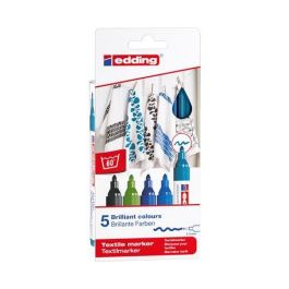 Marcador Textil Edding 4500 Caja De 5 (Col. Frios) Precio: 10.50000006. SKU: B1CVVLDYPC